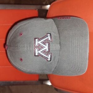 '47 Brand University of Minnesota Golden Gophers Embroidered Gray Strapback Hat